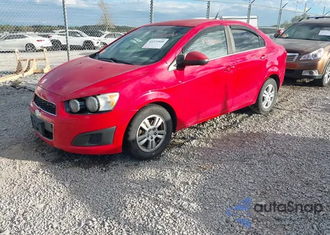 2012 Chevrolet Sonic 2Lt из США, поврежденный, VIN 1G1JC5SHXC4104562